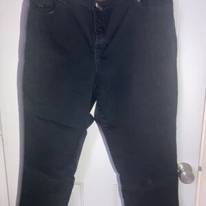 Gloria Vanderbilt Black Straight Leg Jeans